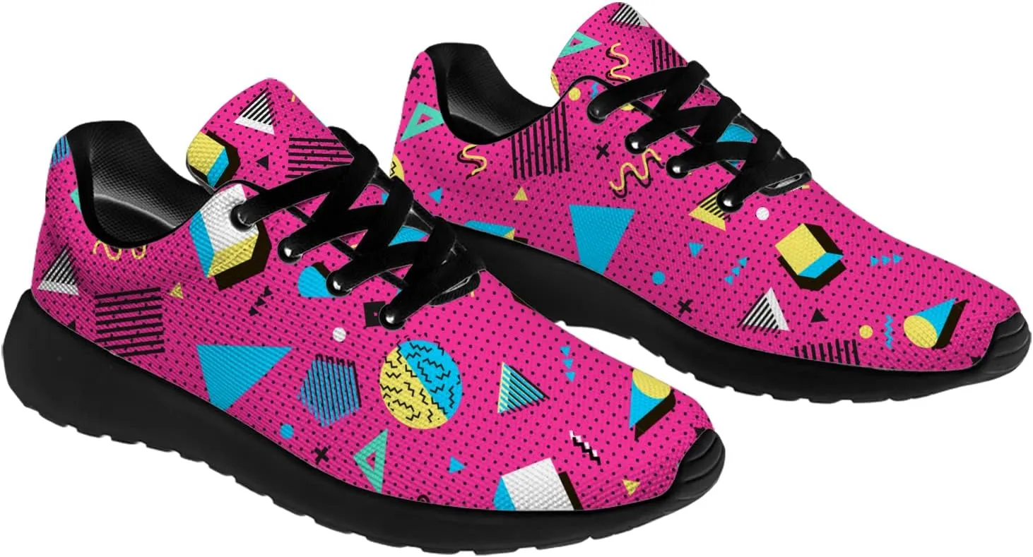 80s 90s Shoes Womens Mens Running Shoes Ultra Lightweight Athletic Sneakers Tennis Walking Shoes Gifts for Her,Him