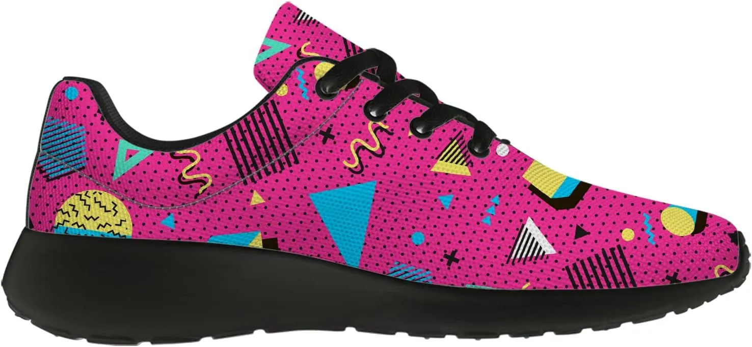 80s 90s Shoes Womens Mens Running Shoes Ultra Lightweight Athletic Sneakers Tennis Walking Shoes Gifts for Her,Him