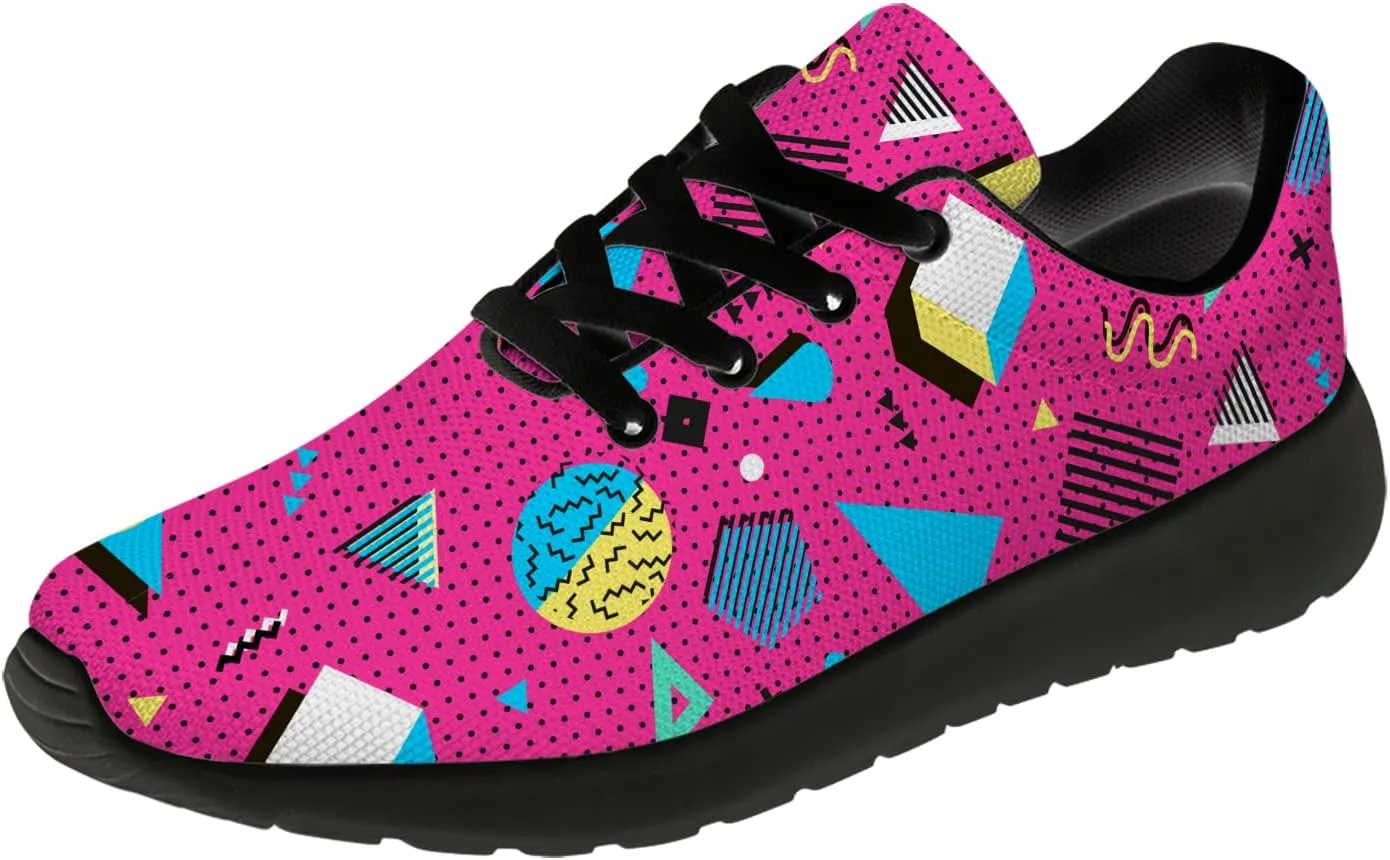 80s 90s Shoes Womens Mens Running Shoes Ultra Lightweight Athletic Sneakers Tennis Walking Shoes Gifts for Her,Him
