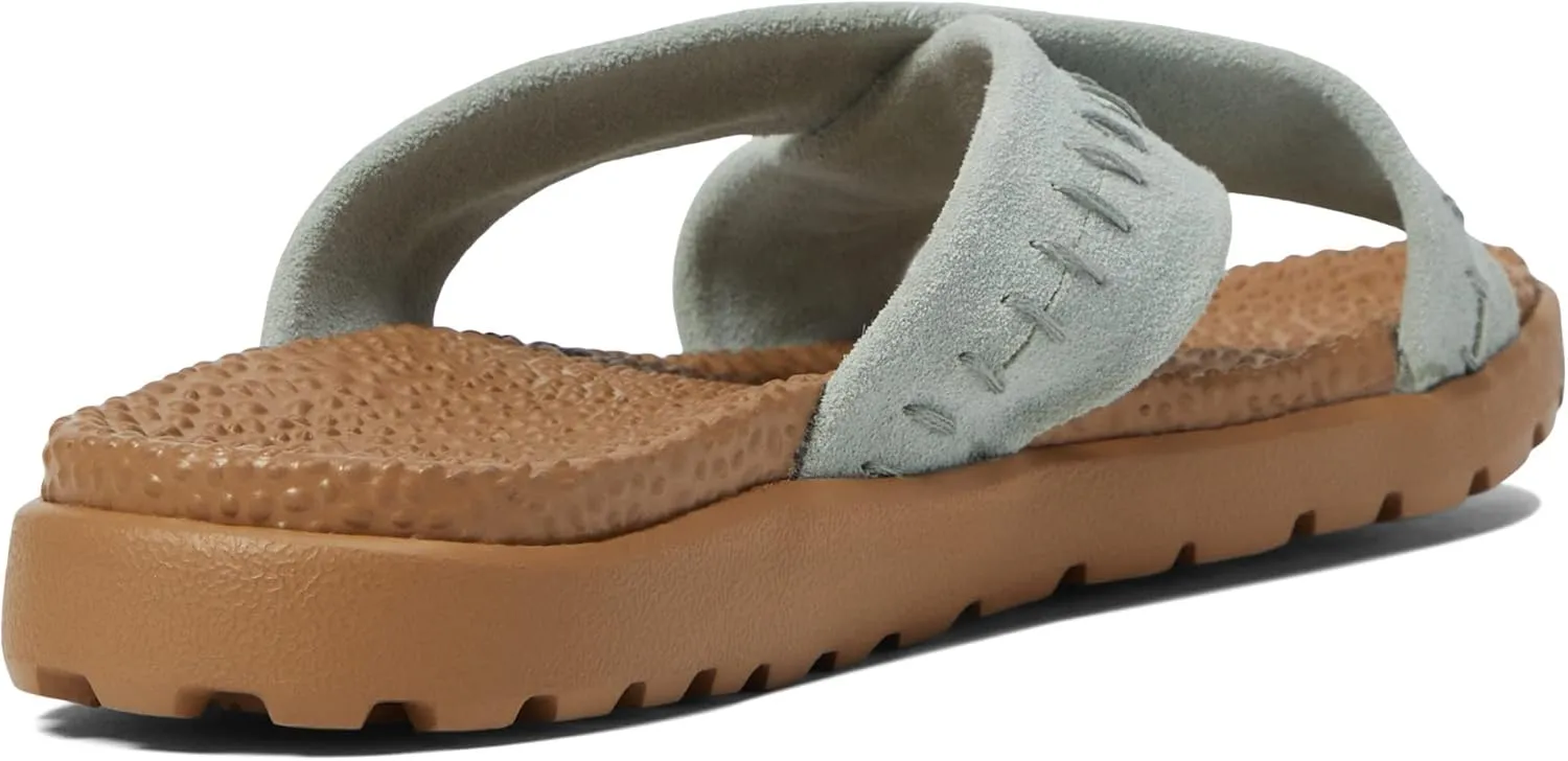 Acorn Women's Cross Addison Evrywr Suede X Slide   Bloom