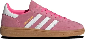 adidas Handball Spezial WMNS Shoes, Light Brown/Pink/Gum, Size 6