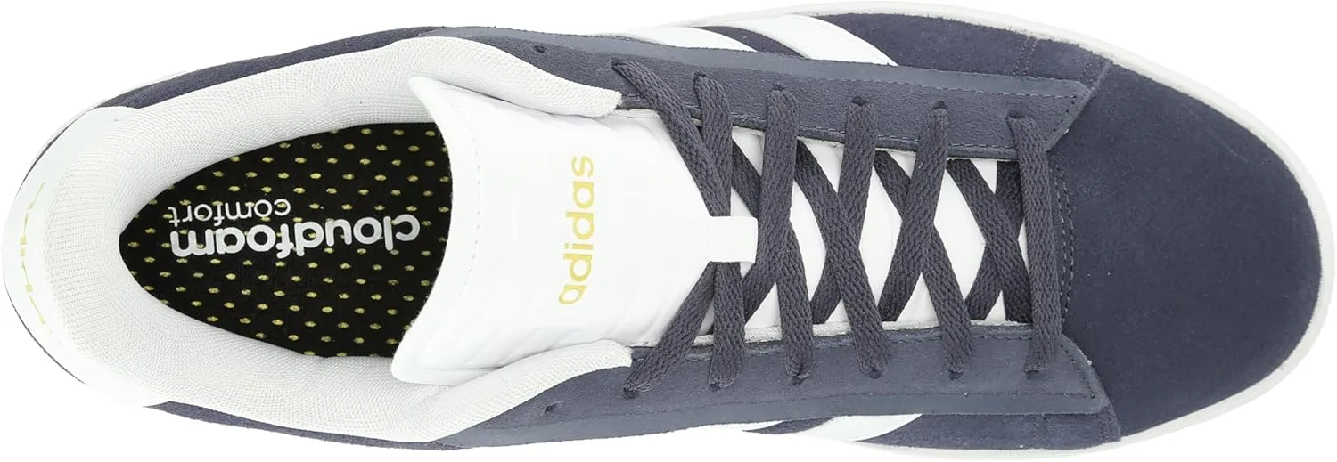 adidas Mens Grand Court Alpha Lace Up Sneakers Shoes Casual - Blue