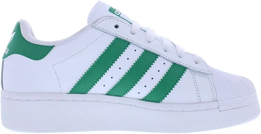 adidas Womens Superstar XLG Lace Up Sneakers Shoes Casual - Beige