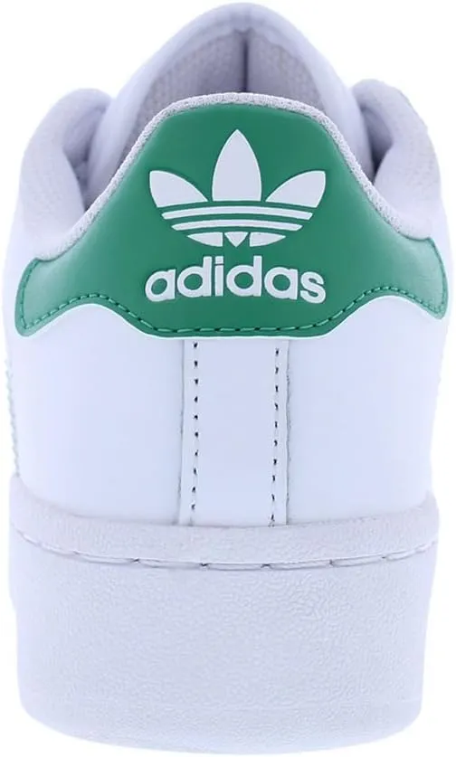 adidas Womens Superstar XLG Lace Up Sneakers Shoes Casual - Beige
