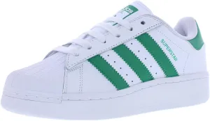 adidas Womens Superstar XLG Lace Up Sneakers Shoes Casual - Beige