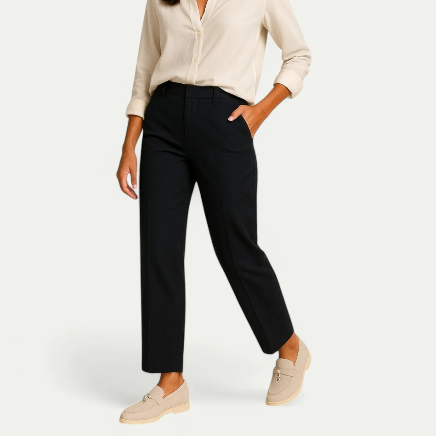 Azirado | Women's Suede Loafers – Soft Elegance, Timeless Ease