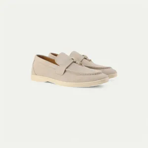 Azirado | Women's Suede Loafers – Soft Elegance, Timeless Ease