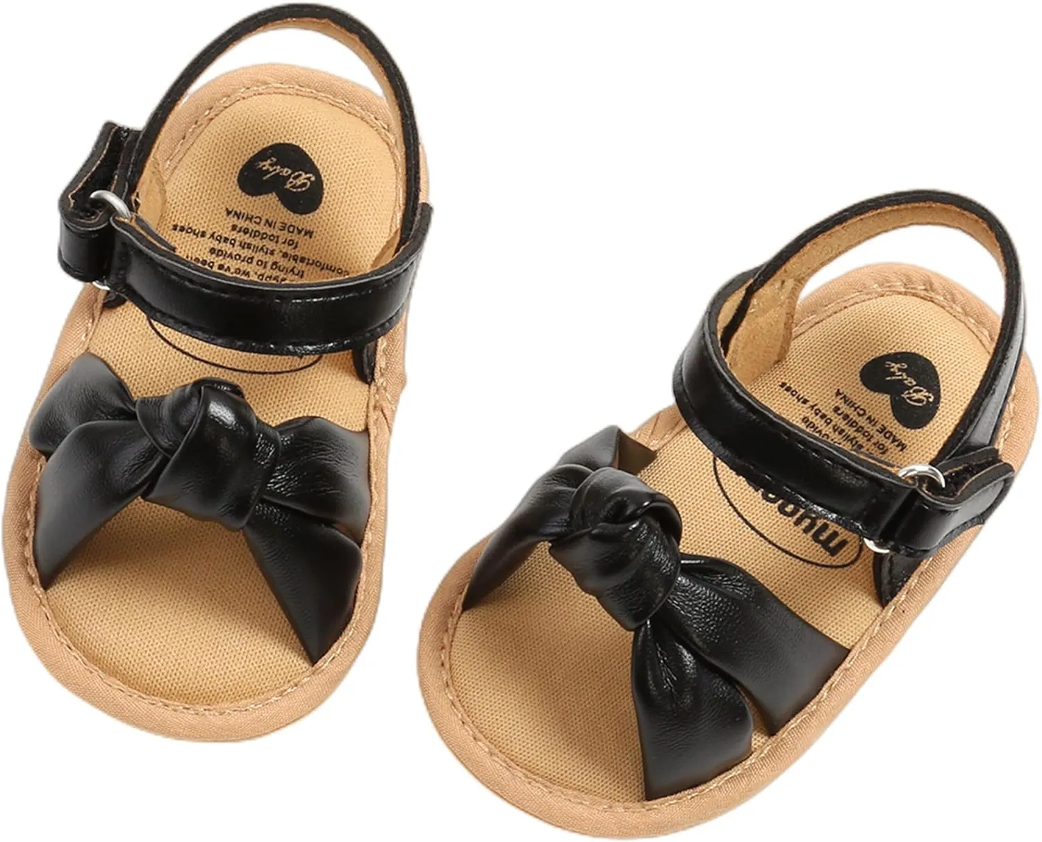 Baby Girls Sandals Summer Shoes Outdoor First Walker Toddler Girls Shoes for Summer