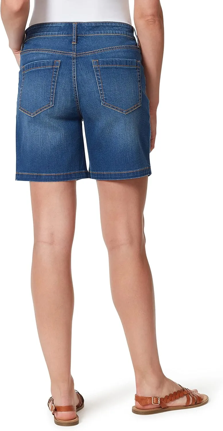Bandolino Women's Amalia Classic High Rise 6" Jean Short