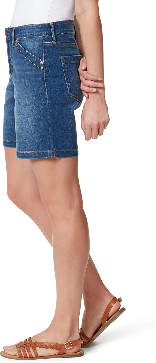 Bandolino Women's Amalia Classic High Rise 6" Jean Short