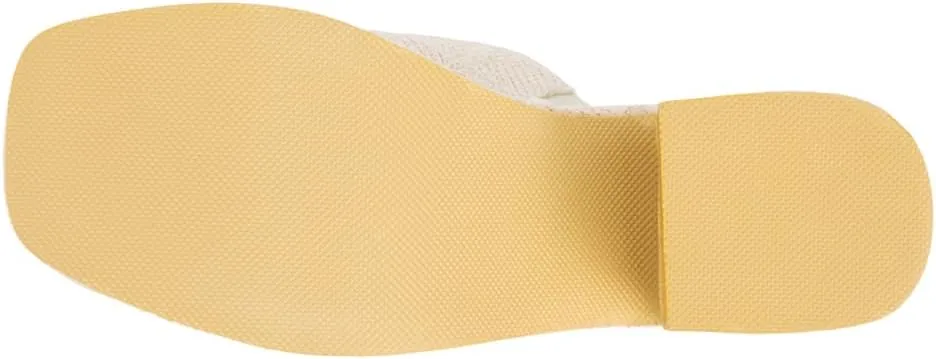 BEACH by Matisse Womens Como Block Platform Casual Sandals Casual High Heel 3" & Up - Beige