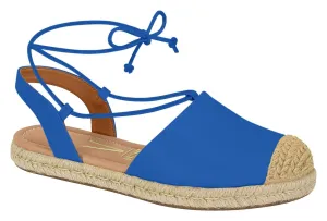 Blue Espadrilles Sandals