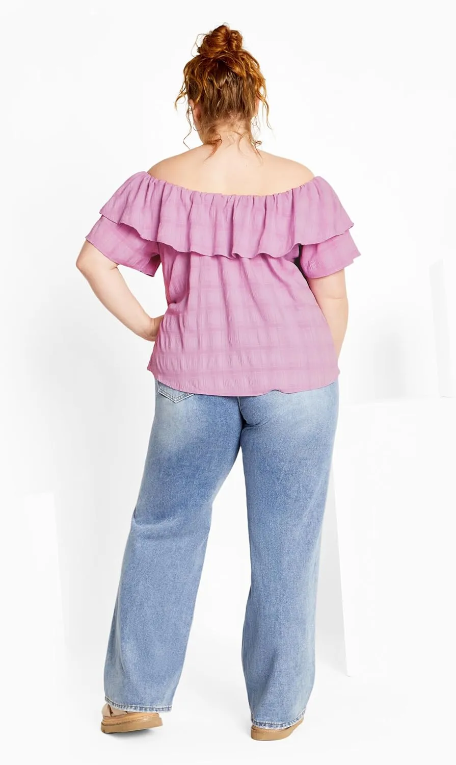 City Chic Christy Off Shoulder Top