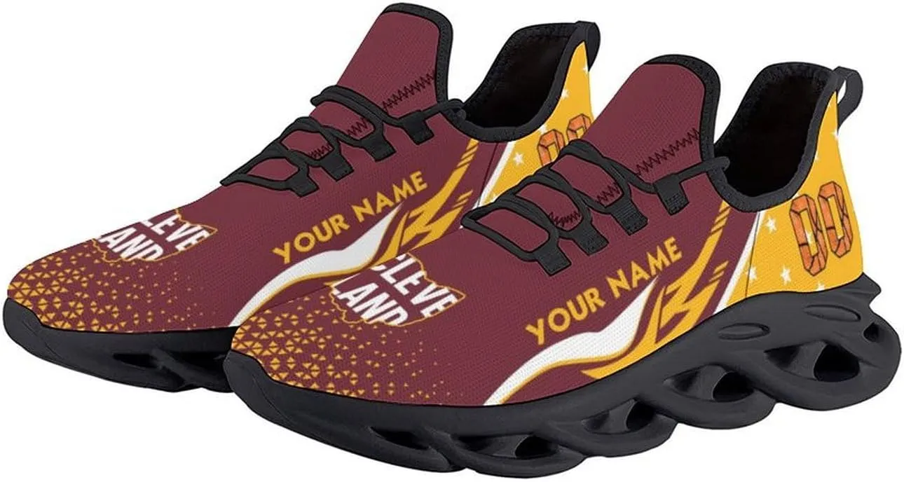 Custom Basketball Sneakers City Sports Slip-on Shoes Personalized Name Number Gifts for Basketball Fans Men Women