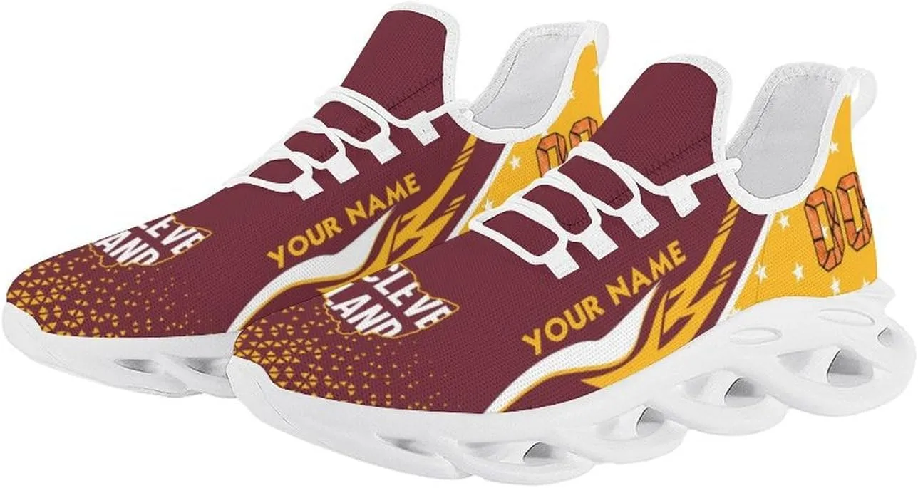 Custom Basketball Sneakers City Sports Slip-on Shoes Personalized Name Number Gifts for Basketball Fans Men Women