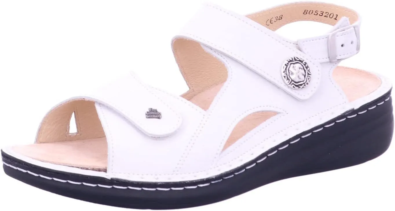 Finn Comfort Barbuda Bianco Nubuck EU 43 (US Women's 12.5-13) Medium