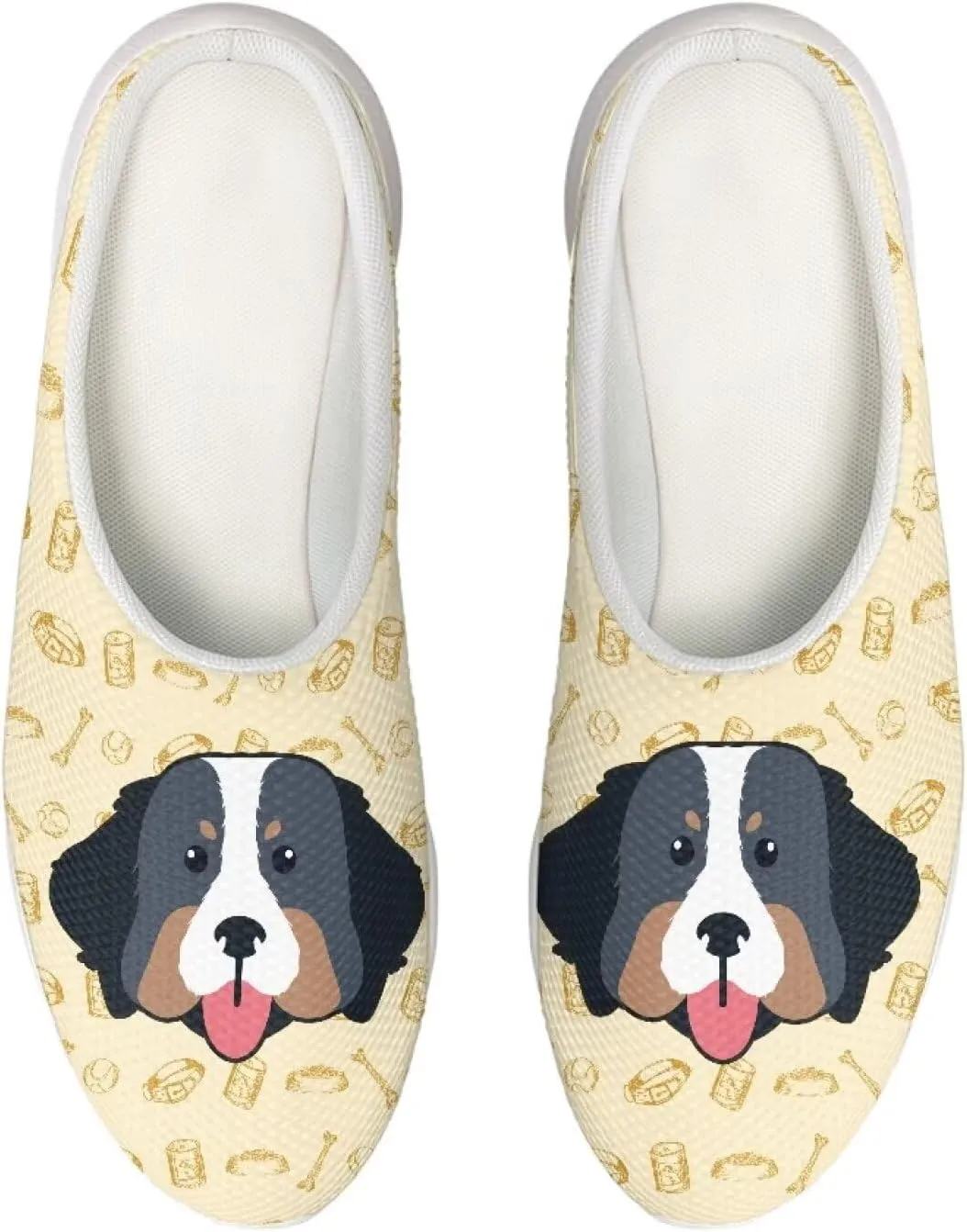 Garden Slip On Shoes for Women Mesh Garden Clogs Rubber Garden Loafers Outdoor Garden Sandals