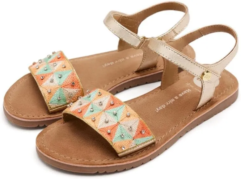 GIOSEPPO Girl's Modern Flat Sandal
