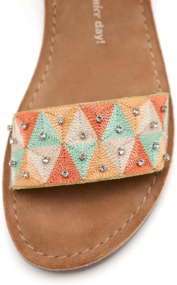 GIOSEPPO Girl's Modern Flat Sandal