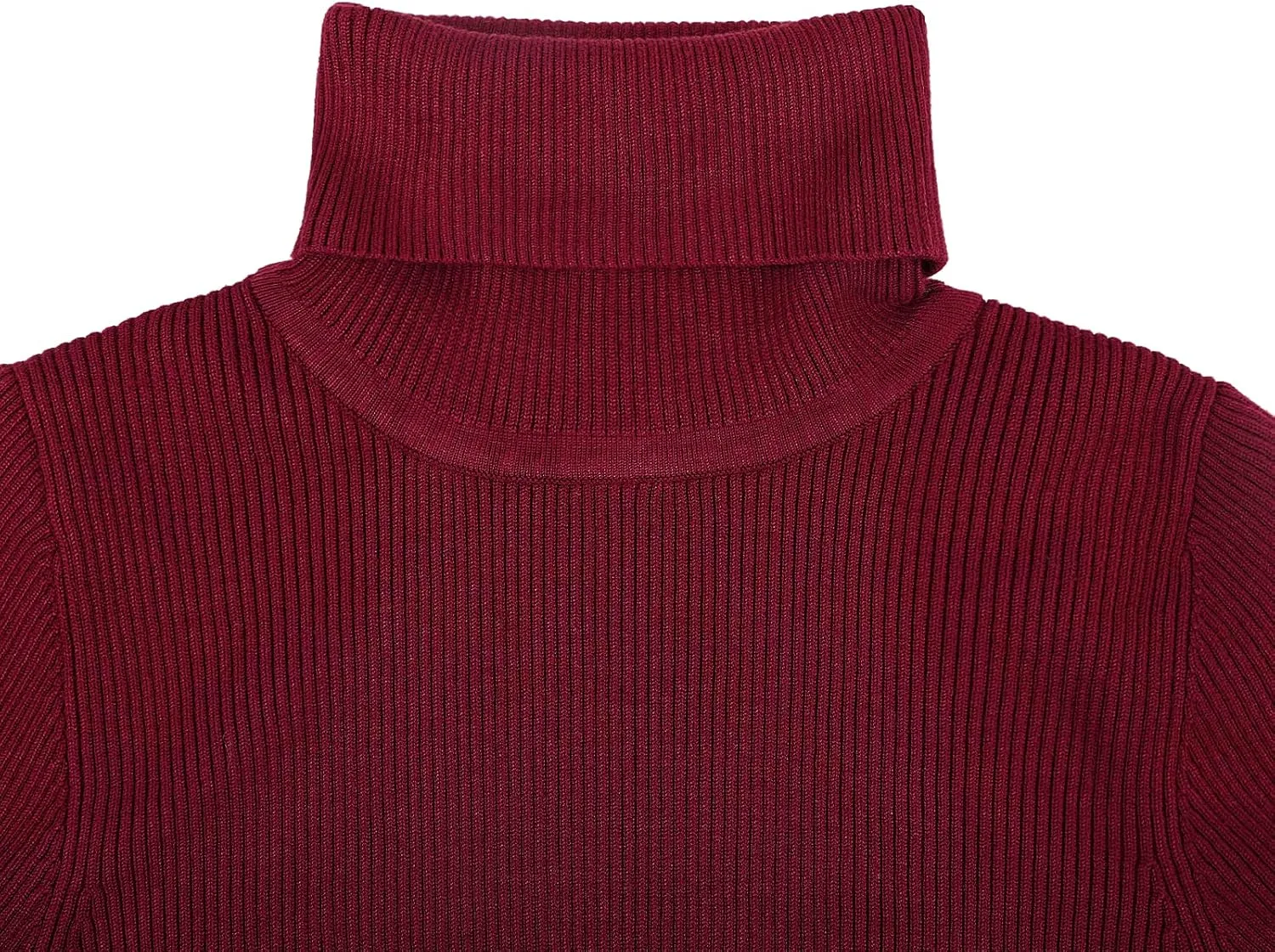 kayamiya Women's Turtleneck Midi Sweater Dress Long Sleeve Bodycon Ribbed Knit Dress