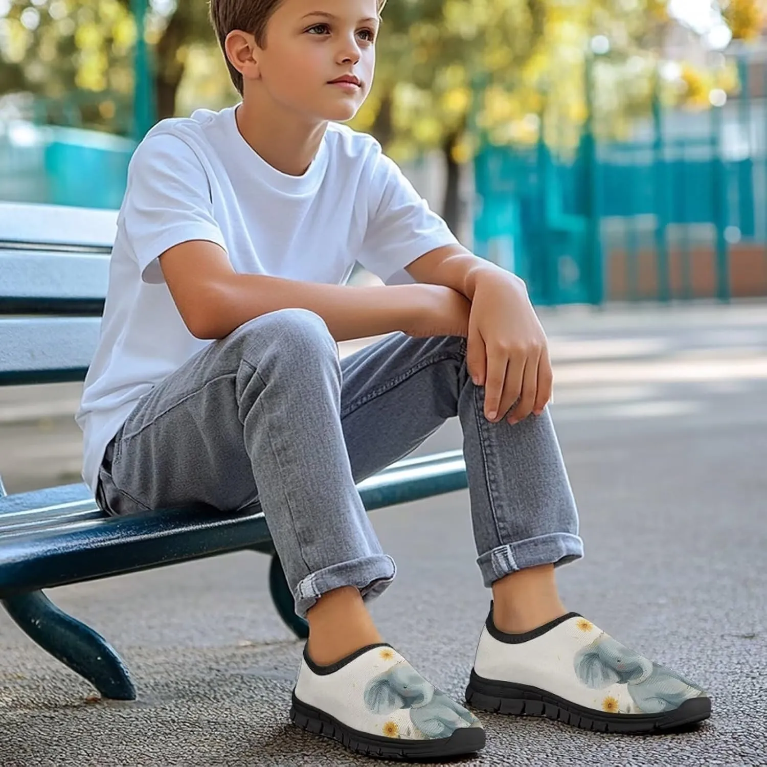 Kids Boys Shoes Size 11.5-4 Lightweight Stylish Design
