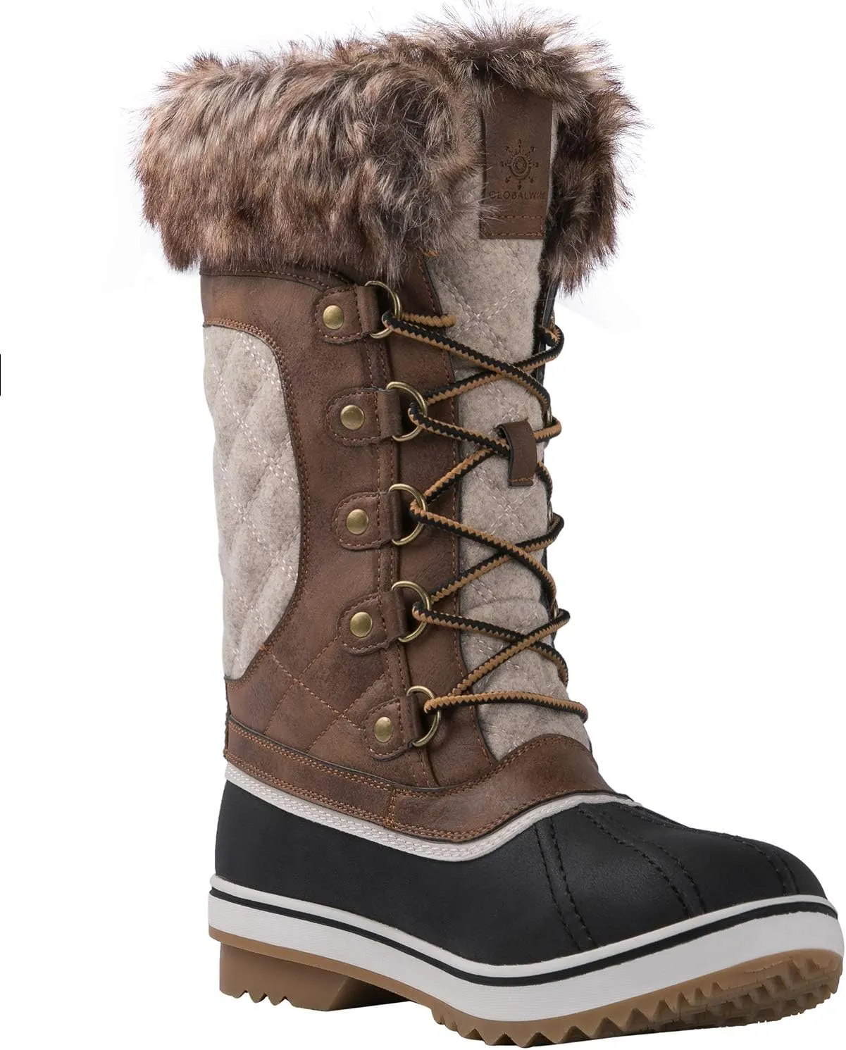 kingshow Globalwin Women's Winter Snow Boots