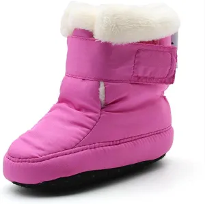 Kuner Newborn Baby Boys and Girls Waterproof Winter Warm Snow Boots Crib Shoes 6 12 Months