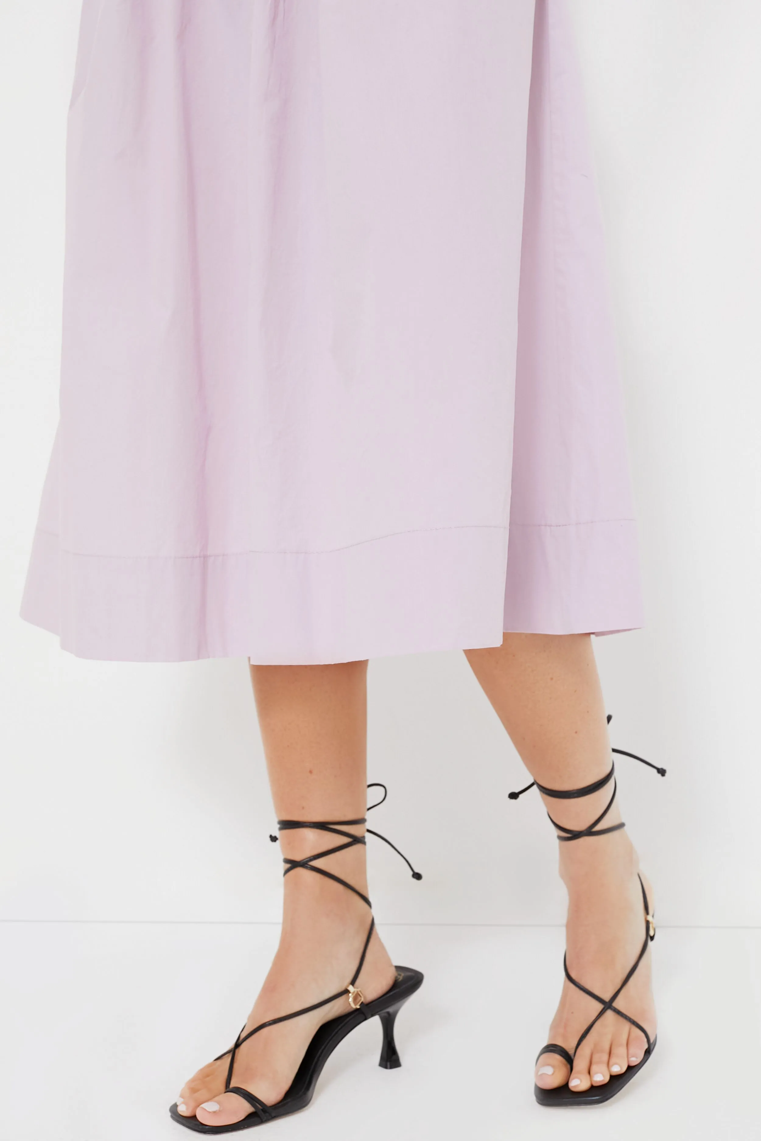 Lilac Salome Button Down Dress