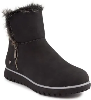 LONDON FOG Women's Wendyl Zip Up Winter Boots Warm Winter Booties