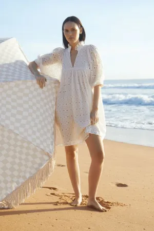 Lulu Cotton Broderie Dress