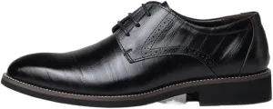 Men Oxfords Shoes Men's Comfort Orthopedic Dress Shoes British Shoes Handmade Comfortable Formal Dress Mens Flats Lace-Up Bullock Business Shoes