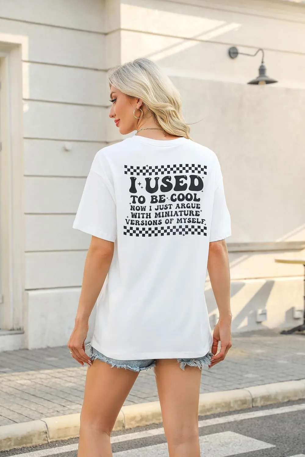 Overstimulated Moms Club Shirt Oversized Mama Shirts Funny Mom Life Graphic Tees Casual Short Sleeve Trendy Tops