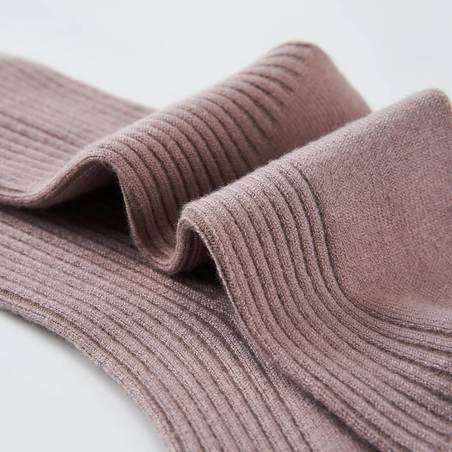 PADFOM Thin Cashmere Socks for Women, Super Soft Warm Cozy Winter Gift Crew Socks 5 Pairs Size 5-9