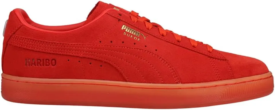PUMA Mens Gummy Bear X Suede Classic Lace Up Sneakers Shoes Casual - Red - Size 10 M