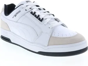 Puma Mens Slipstream Lo Retro Lace Up Sneakers Shoes Casual - White - Size 8 M