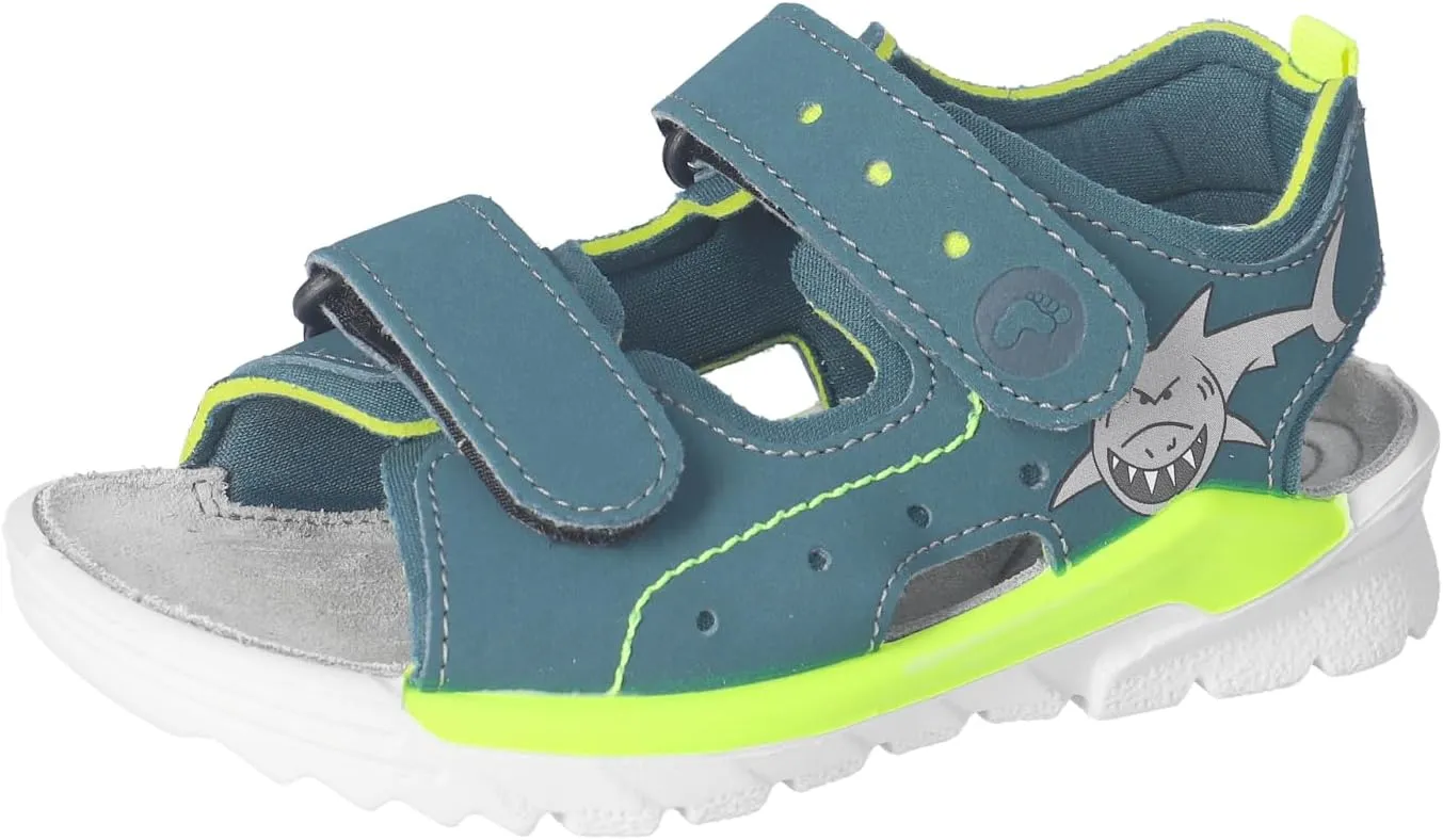 RICOSTA Children's Surf Sandals, Width: Wide (WMS), Washable, Storm 540, 35 EU