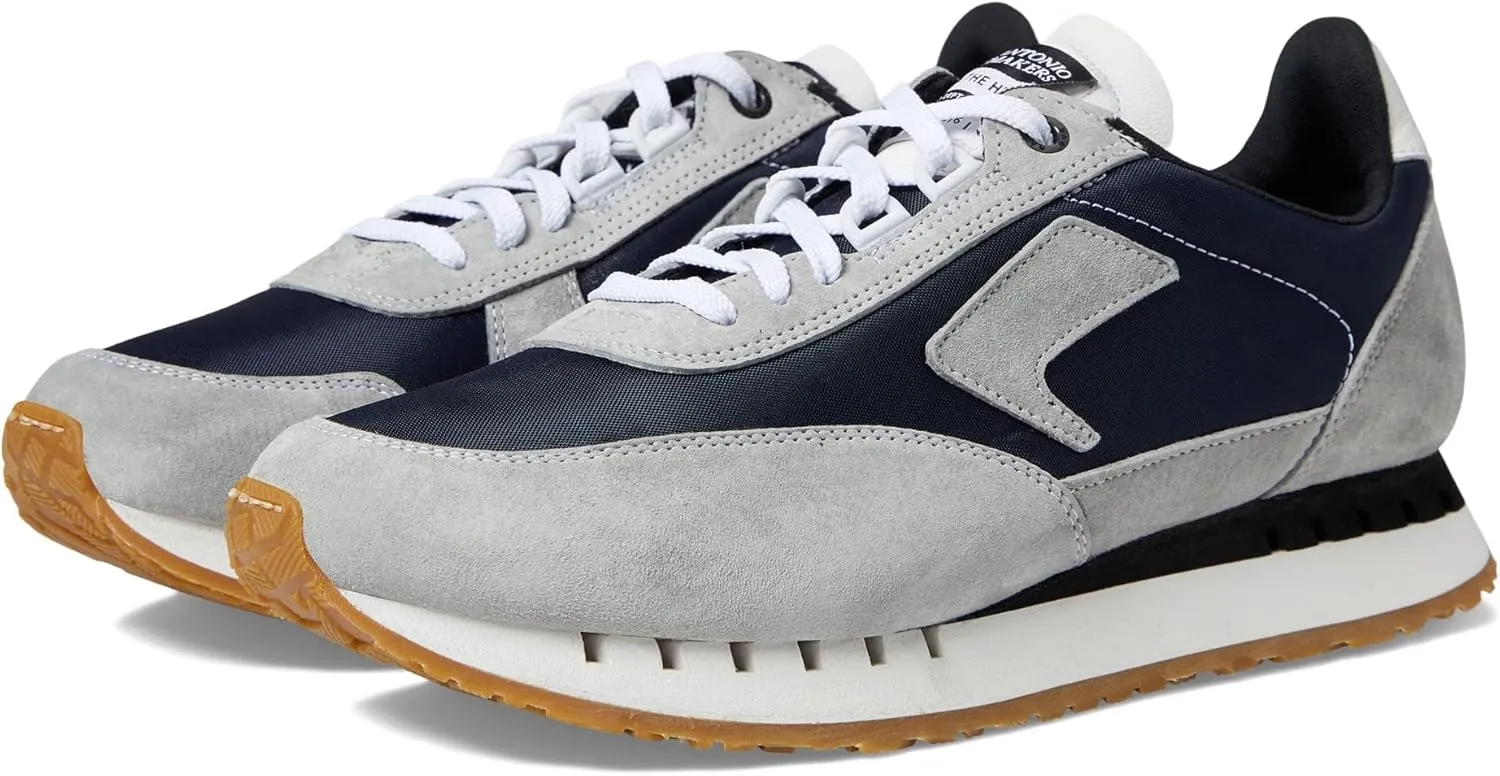 SAS® 7Eventy6ix-Y Running Shoes for Men – Leather and Textile Construction – Almond Toe – Lace-up Closure