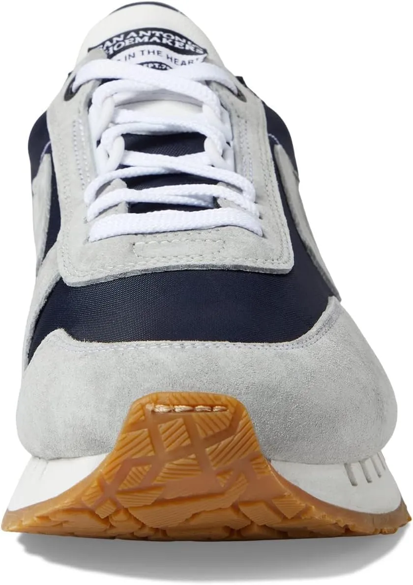 SAS® 7Eventy6ix-Y Running Shoes for Men – Leather and Textile Construction – Almond Toe – Lace-up Closure