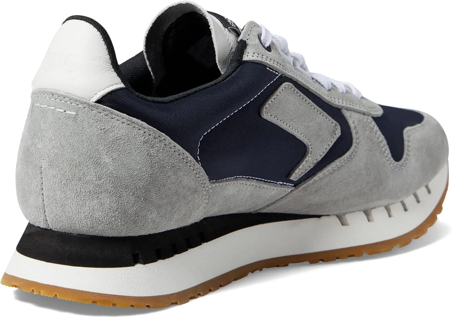 SAS® 7Eventy6ix-Y Running Shoes for Men – Leather and Textile Construction – Almond Toe – Lace-up Closure