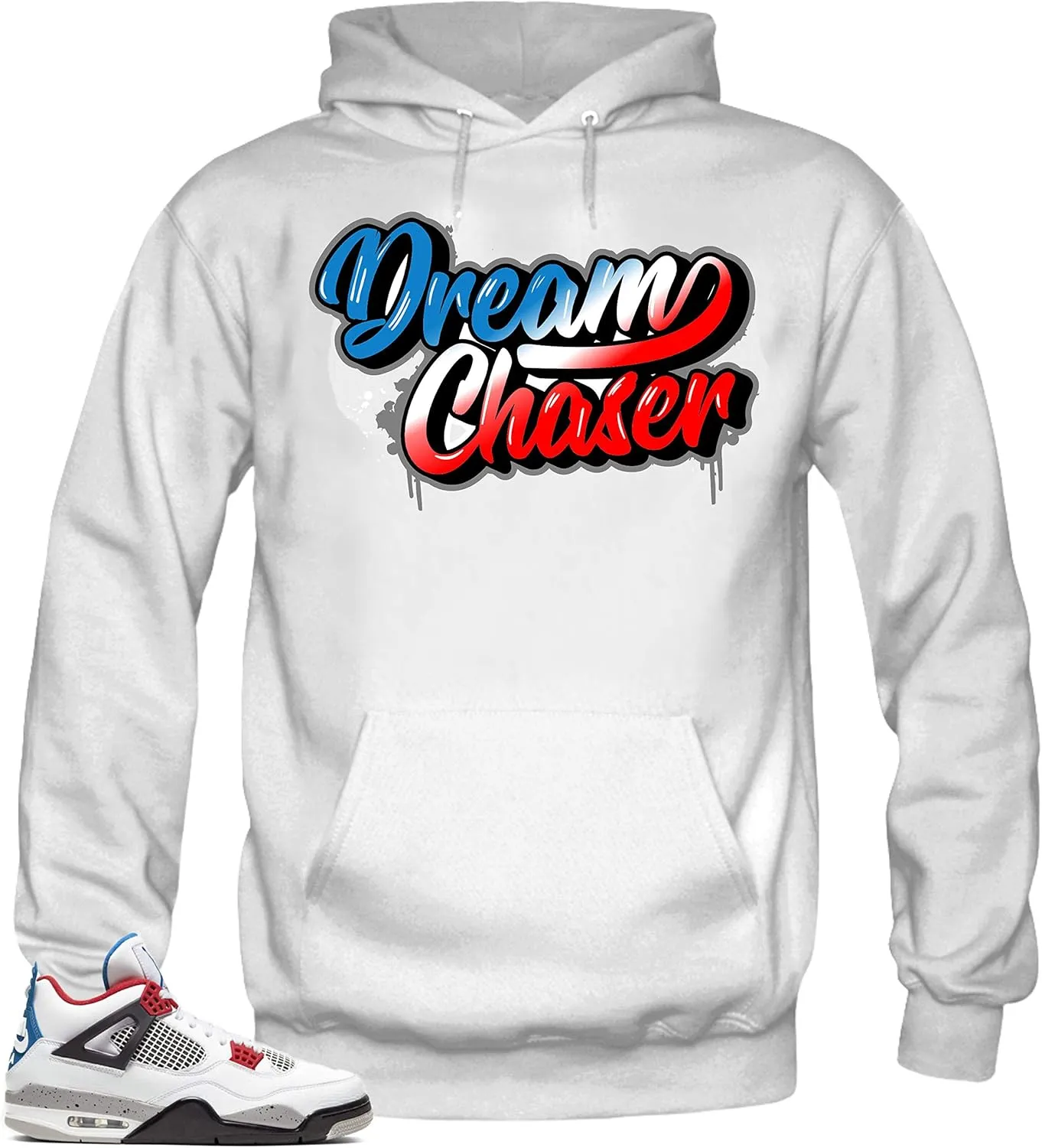 SNELOS Shirt to Match Sneaker Jordan Retro 4 What The Match Jordan Tee