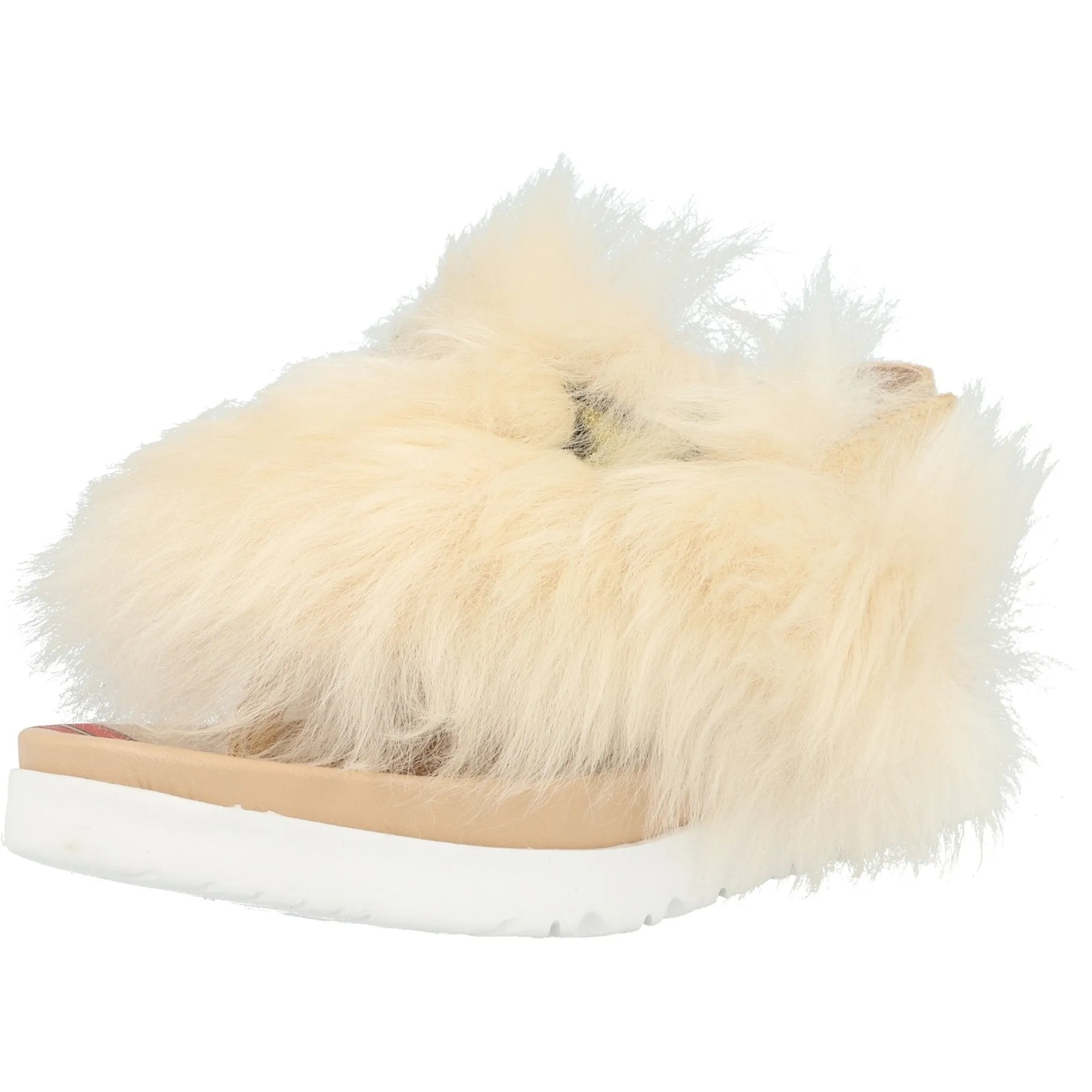 UGG Punki Sheepskin Sandals Natural