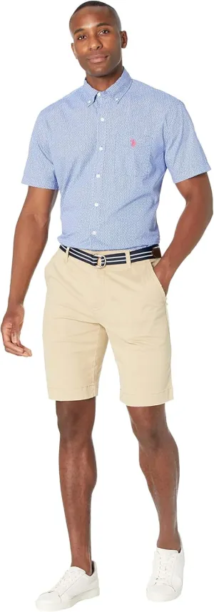 U.S. POLO ASSN. Belted Hartford Stripe Shorts