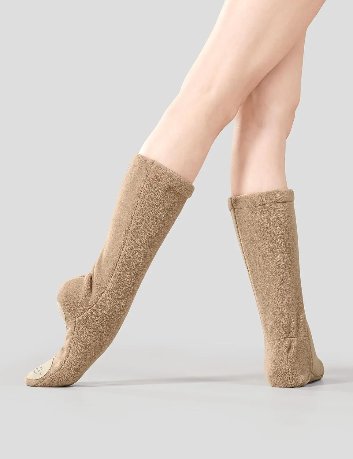 Warm Up Ballet Boots Girls Women Dance Shoes