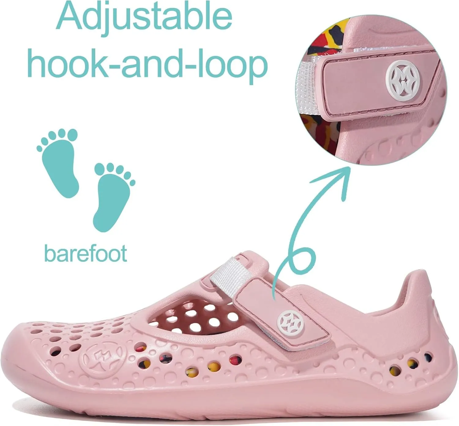 Water Shoes for Kids Swim Aqua Shoes Toddler Boys Girls Barefoot Sport Beach Pool Sandals Quick Dry Lightweight Breathable Slip on Sneakers (Toddler/Little Kid/Big Kid)