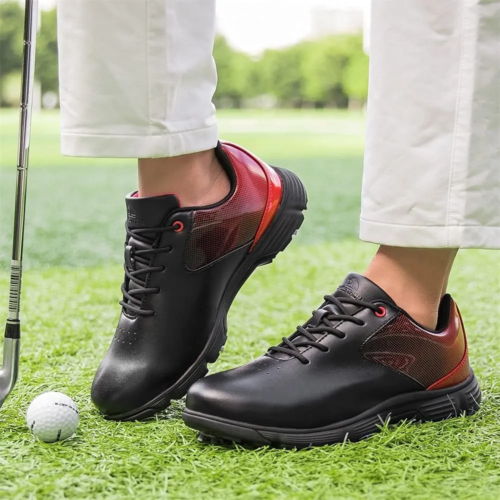 Waterproof Golf Shoes for Men Spikeless Outdoor Golf Sport Training Sneakers Classic Mens Golf Trainers Size 13 14 …