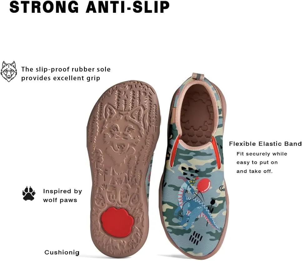 Women's Loafers Painted Travel Shoes Slip On Walking Shoes Casual Lightweight Comfort Fashion Sneaker